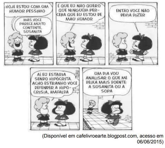 Tirinha Mafalda