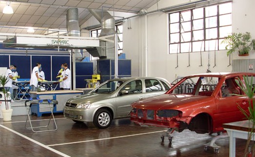 O SENAI Ipiranga conta com uma estrutura de excelência apoiada por diversas empresas do setor automobilístico.