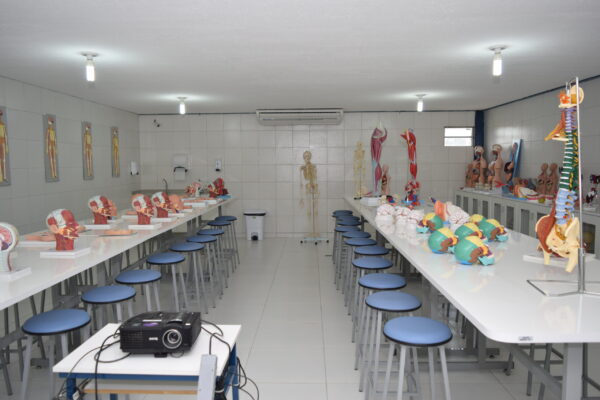 Laboratório de anatomia da FATEC Alagoinhas