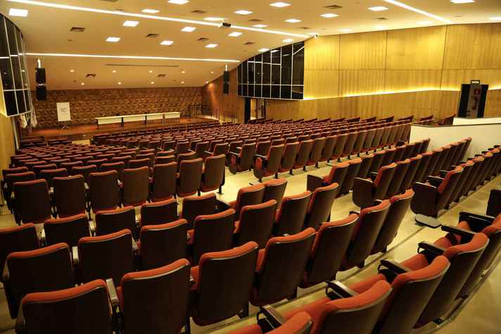 Um dos auditórios da UFMG