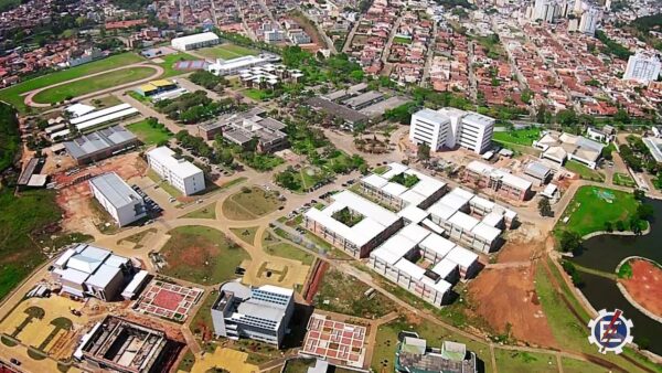 Visão aérea da UNIFEI