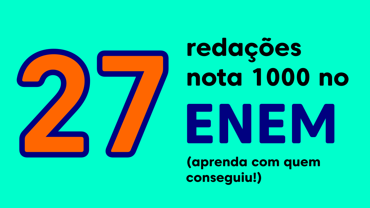 REDAÇÃO DO ENEM 2023: Alcance a nota máxima (REDAÇÃO PARA O ENEM E